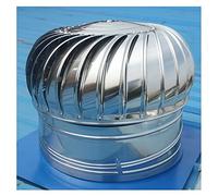 SFNIOKFG Stainless Steel Rotating Chimney Cowl Cap,Spinner Anti-Downdraught Fits Most Standard Chimney Pots,Turbine Ventilator,Cowl Cap with Claw Base Energy Saving,150mm
