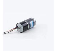 SFOCQVISH 12V 24V 36mm Brushless Motor DC Planetary Gear Motor Shaft Diameter 6/8mm 6lines with Brakes CW CCW Electric Motor(12V Motorand bracket,429RPM 6MM)