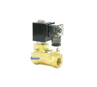 SFOCQVISH 2 Way Low Pressure Pneumatic Brass Pilot Solenoid PX-35 Port G5/4" 0.5-7bar Orifice 35mm D14511 Coil(AC 24V)