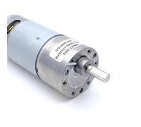 SFOCQVISH 37GB-550/555 DC Gear Motor 6V 12V 24V All-Metal Gear Low Speed 2RPM-1800RPM Quiet Model Motor(24V,25rpm)