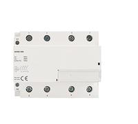 SFOCQVISH 4Pole 100A Modular Contactor 4NO 2NO2NC 3NO1NC 220V 110V 24V Automatic Household Contactor 100A Rail Type 1Pcs(4P 100A 4NO 230VAC)