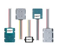 SFOCQVISH DC DC Stabilizer Converter 9-36V 12V 24V to 12V 1-30A Boost Buck Power Inverter Voltage Regulator for LED(2A ABS Plastic L)