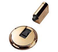 SFOCQVISH Door Stopper Door Stop,Magnetic Door Stop,Door Stop-zinc Alloy,Adjustable Door Stop,3m Double-Sided Tape,Open The Door(Nickel)