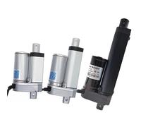 SFOCQVISH Linear Actuator Electric Motor 12V dc 50mm 30mm 100mm Stroke 24V Window Opener 100N300N500N700N1000N1200N1500N(White 50mm,24V 300N 35mm s)