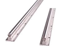 SFOCQVISH Professional 2pcs Bearing Linear Supported Rail Sbr12mm 300 400 500 600 800 1000 1200 1300 1500mm Linear Guide Rail Shaft Rod CNC Rounter(SBR12 1500)