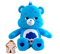 SFODTN Bear Stuffed Plush, Collectable Cute Plush Toy, Cuddly Toys for Children, Cute Teddies Suitable for Girls and Boys Christmas Birthday Party Valentine's Day 27CM-Blue