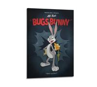 SFOGIEB Bugs Bunny Poster Poster Decorative Painting Canvas Wall Posters And Art Picture Print Modern Family Bedroom Decor Posters 08x12inch(20x30cm)