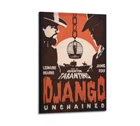 SFOGIEB Django Poster Poster Decorative Painting Canvas Wall Posters And Art Picture Print Modern Family Bedroom Decor Posters 24x36inch(60x90cm)