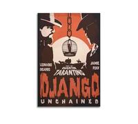 SFOGIEB Django Poster Poster Decorative Painting Canvas Wall Posters And Art Picture Print Modern Family Bedroom Decor Posters 24x36inch(60x90cm)