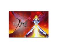 SFOGIEB Fate Stay Night Prequel Anime Tv Show Poster5 Poster Decorative Painting Canvas Wall Posters And Art Picture Print Modern Family Bedroom Decor Posters 20x30inch(50x75cm)