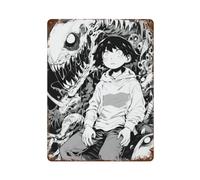 SFOGIEB Horror Comic Illustration Art PosterWall Decor Art Metal Tin Poster Modern Bar Decorations40x30cm