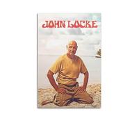 SFOGIEB John Locke Poster Poster Decorative Painting Canvas Wall Posters And Art Picture Print Modern Family Bedroom Decor Posters 16x24inch(40x60cm)