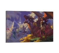 SFOGIEB World of Warcraft Video Game Poster86 Poster Decorative Painting Canvas Wall Posters And Art Picture Print Modern Family Bedroom Decor Posters 24x36inch(60x90cm)