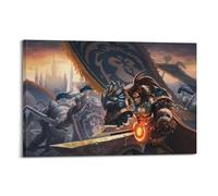 SFOGIEB World of Warcraft Video Game Poster92 Poster Decorative Painting Canvas Wall Posters And Art Picture Print Modern Family Bedroom Decor Posters 24x36inch(60x90cm)