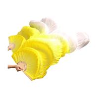 SFOIKVG Belly Dance Fans Stage Performance real/Imitation Silk Belly Dance Fans Graduated Colour Accessories Dancce 180x9 Veil for Dancers(Color 13,150-Imitation silk)