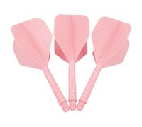 SFOIKVG Dart flights and stems all in one Professional Dart Flights And Shafts 2BA Accessories Kit Not Easy To Break for Accessories(Pink)