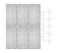 SFOIKVG Fish Tank Divider Fish Tank Partition Set Aquarium Isolation Panel Heater Mixed Breeding Tray Plastic Divider Separator Egg Hatching Grid For fish tanks