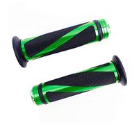 SFONIA 2pcs Motorcycle Handle Grips Handlebars Aluminum Handlebar Grips 22MM 7/8" Anti-slip Rubber Universal for Motorbike Scooter Quad Cruiser Off Road