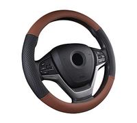 SFONIA Car Steering Wheel Cover Steering Wheel Protector PU Leather Universal 38cm / 15" Anti-slip Breathable Durable (Brown)