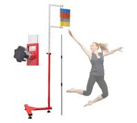 SFQEVHRZ Adult Vertical Jump Tester, Professional Stadium Vertical Jump Trainer Floor Standing High Training Equipment For Indoor Outdoor Sports Fields(Multicolore)
