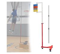 SFQEVHRZ Adult Vertical Jump Tester， Vertical Test Jump Measurement Tester With Telescopic Reset Rod 5.6-11.8ft Portable Trainer(Unique Colour)
