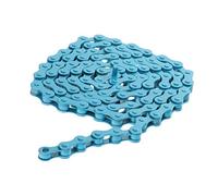 SFQEVHRZ Bicycle Chains， Fixed Gear Track Single Speed Chainss Cycling Accessories Multicolors 1/2" X 1/8"(Blu)
