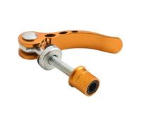 SFQEVHRZ Bicycle Seat Quick Release， Bicycle Quick Release Seatpost Clamp Screw M6/M8 X 45-65mm Multicolor(M6x50mm Gold)
