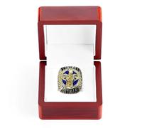 SFQEVHRZ Championship ring and trophy， 2022 Saison Fantasy League Champions Ring Heavy FFL Rugby Championship Loops Nachbildung Beste Geschenke