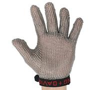 SFQEVHRZ Cut-resistant gloves， Stainless Steel Cut Resistant Gloves - Level 9 Protection, Kitchen Restaurant Chef Safety Work Easy to Clean(1pcs/L)