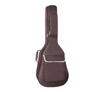 SFQEVHRZ Guitar Backpack， 36/38/39/40/41 Inch Waterproof Guitar Backpack Thicken 12mm Oxford Padded Cotton Soft Carry Case Acoustic Black Bag(40 41 Inch Coffee)
