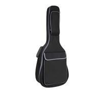 SFQEVHRZ Guitar Backpack， 36/38/39/40/41 Inch Waterproof Guitar Backpack Thicken 12mm Oxford Padded Cotton Soft Carry Case Acoustic Black Bag(40 41 Inch Black)