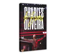 SFQQE Charles Oliveira UFC Poster Canvas Poster Bedroom Decor Landscape Office Room Decor Gift 16x24inch(40x60cm)