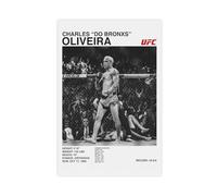 SFQQE Charles Oliveira UFC Poster Canvas Poster Wall Art Decor Print Picture Paintings for Living Room Bedroom Decoration 12x18inch(30x45cm)