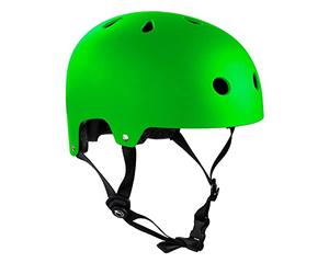 SFR Essentials Childs Helmet - Matt Fluo Green Kids Small/Medium