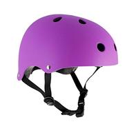 SFR Essentials Helmet | Easy-Fit Dual Sizing Padding Designed for Comfort and Protection | EPS Inner Core W High Impact ABS Outer Shell 11 Ventilation Holes For Roller Skating Skateboard Trick Scooter