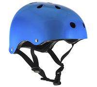 SFR Unisex adult Essentials Helmet, Blue (Metallic Blue), XXS/XS 49-52cm