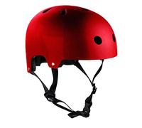 SFR Unisex adult Essentials Helmet, Red (Metallic Red), S/M 53-56cm