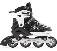 SFR Pulsar Children’s Unisex Adjustable Skates, RS480, Grey / (Silver), 12-2 UK (30.5-34 EU)