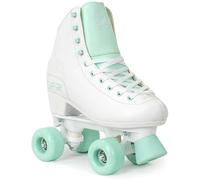 Sfr Skates Figure Quad Skates Roller Skates, Adults Unisex, Multicolor (White/Green), 40.5