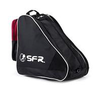 SFR Skates Large Ice & Skate Bag II Children's Roller Skating Bag, Unisex Youth, Multicoloured (Black/Red), One Size
