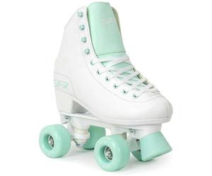 Sfr Skates Unisex Youth Figure Quad Skates Children, Multicoloured (White/Green), 37