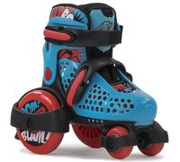 SFR Stomper Adjustable Children's Roller Skates Boys Blue/White - Optional Bag