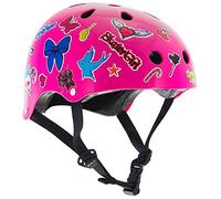 SFR Unisex adult Essentials Helmet, Pink (Pink Sticker), S/M 53-56cm