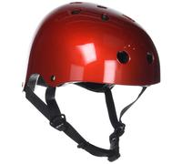 SFR Unisex adult Essentials Helmet, Red (Metallic Red), S/M 53-56cm