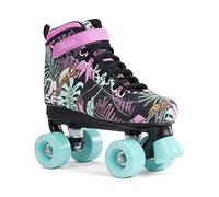 SFR Vision Ii Roller Skates, Unisex Children, Pink (Floral), 39.5 EU