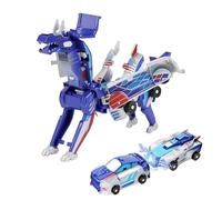 SFSOC 2 in 1 collision transformer dinosaur toy, 2 magnetic cars transform into dinosaur toys for toddlers, funny birthday gift toys for kids