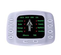 SFSSWSRYDF 8 Modes Tens Digital Electronic Massager Muscle Stimulator Massager for Back/Shoulder/Neck/Leg/Calf Pain Relief, 15 Gears