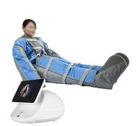 SFSSWSRYDF Full Body Pressotherapy Air Compressor Heat Massage Blanket, Lymphatic Drainage Salon Use Beauty Machine
