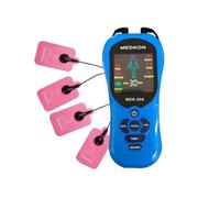 SFSSWSRYDF Muscle Massager Stimulator 6 Mode 11 Gears Adjustable Machine Rechargeable TENS Unit for Back, Knee, Period Cramp, Arthritis,Blue