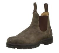 SFSSWSRYDF Women Men's Made Nubuck Leather Chelsea Boots Slip On Country Ankle Boots Waterproof Desert Boot,A Brown,5 UK